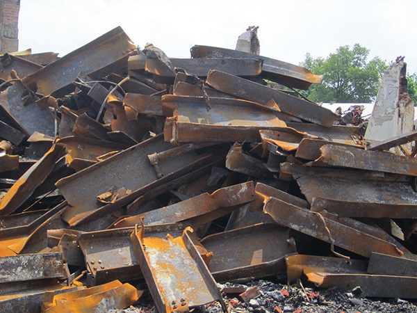 Toy car on the road.