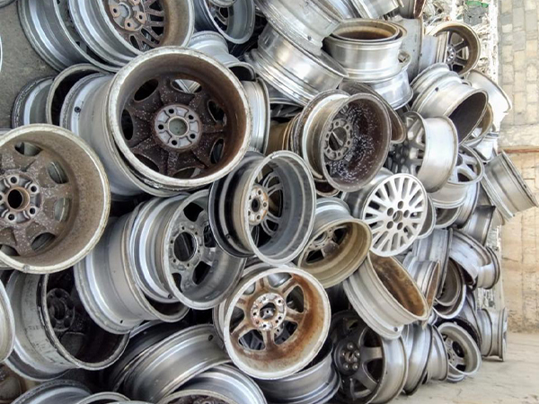 Toy car in the city.